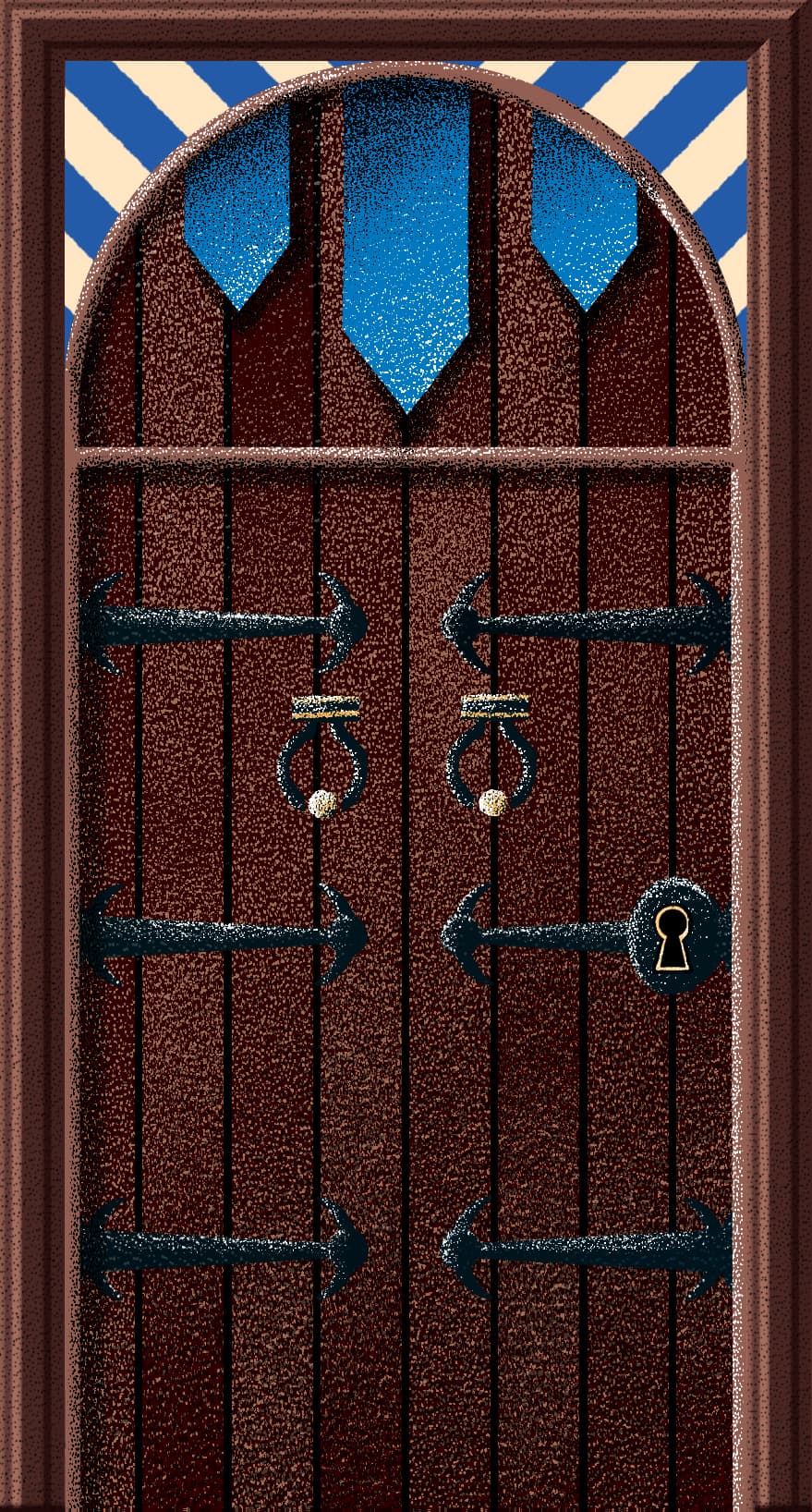 knight door